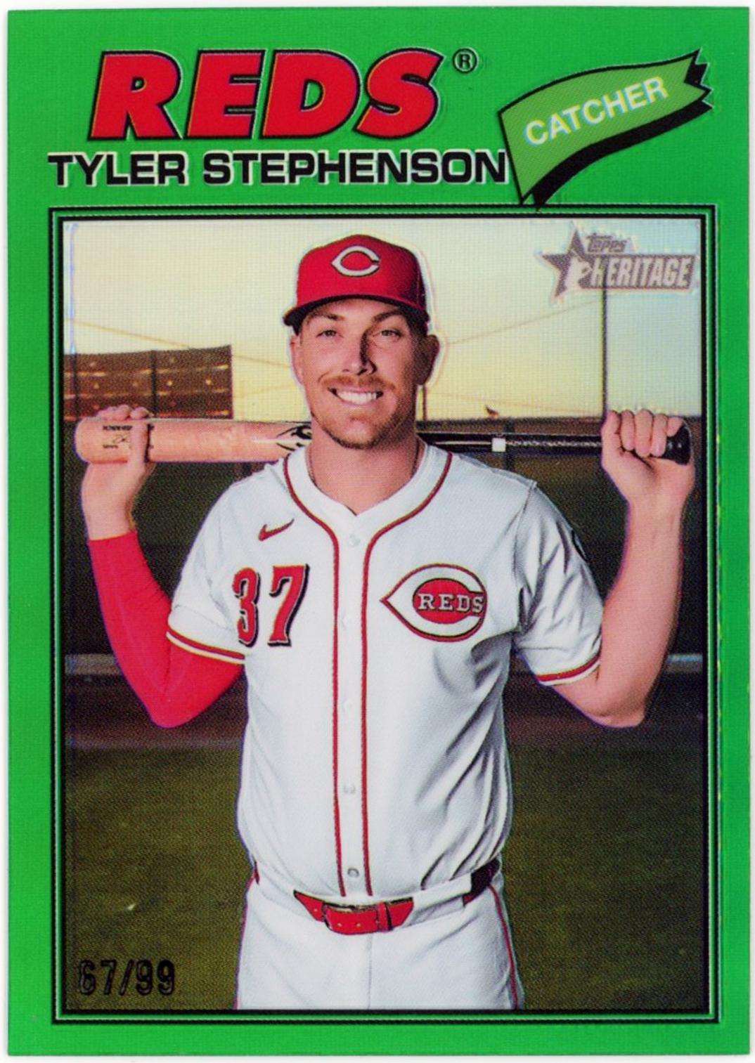 Tyler Stephenson [Green Bordered Chrome] #138