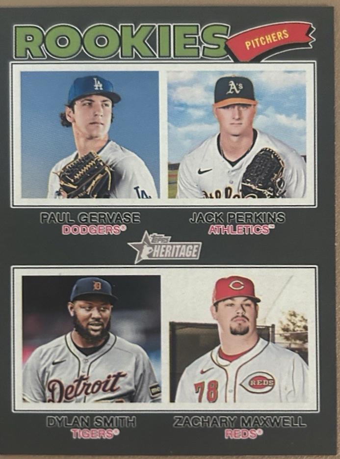 Zachary Maxwell / Dylan Smith / Paul Gervase / Jack Perkins [Dark Gray Bordered] #375
