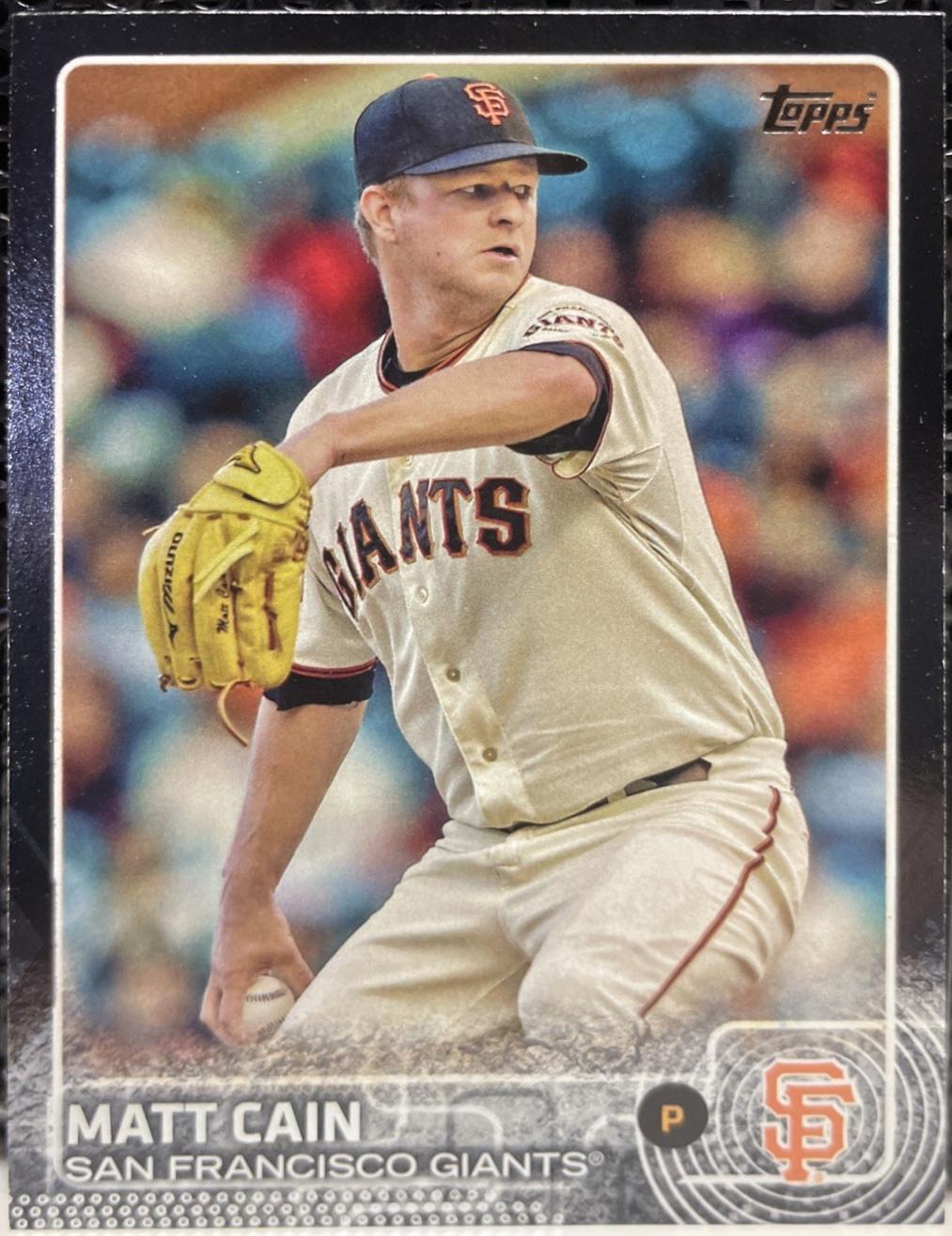 Matt Cain [Black] #167