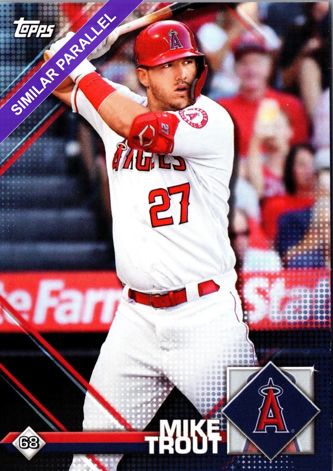 Mike Trout [Foilboard Retail] #1