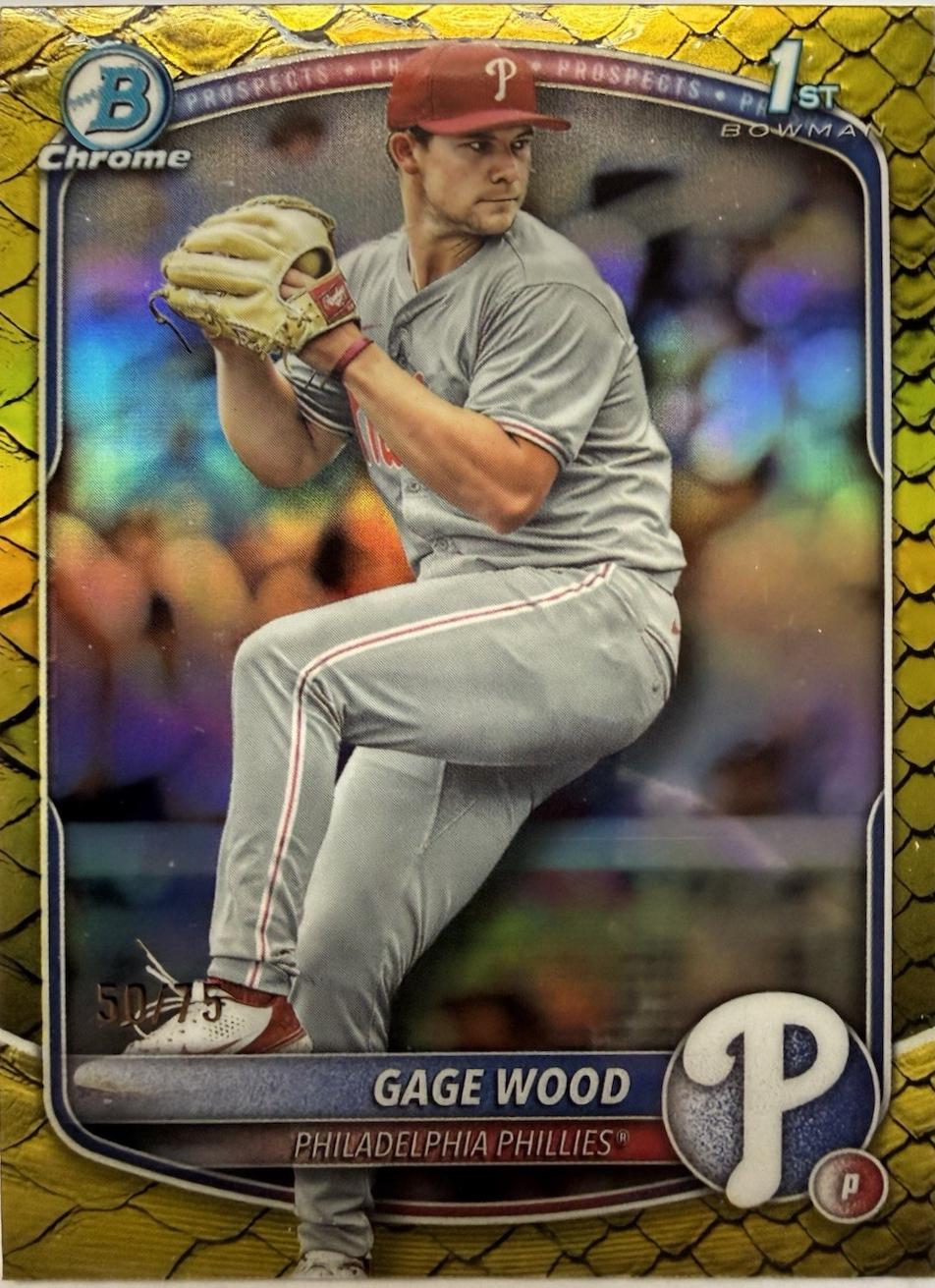 Gage Wood [Yellow Reptilian Refractor] #BDC-4