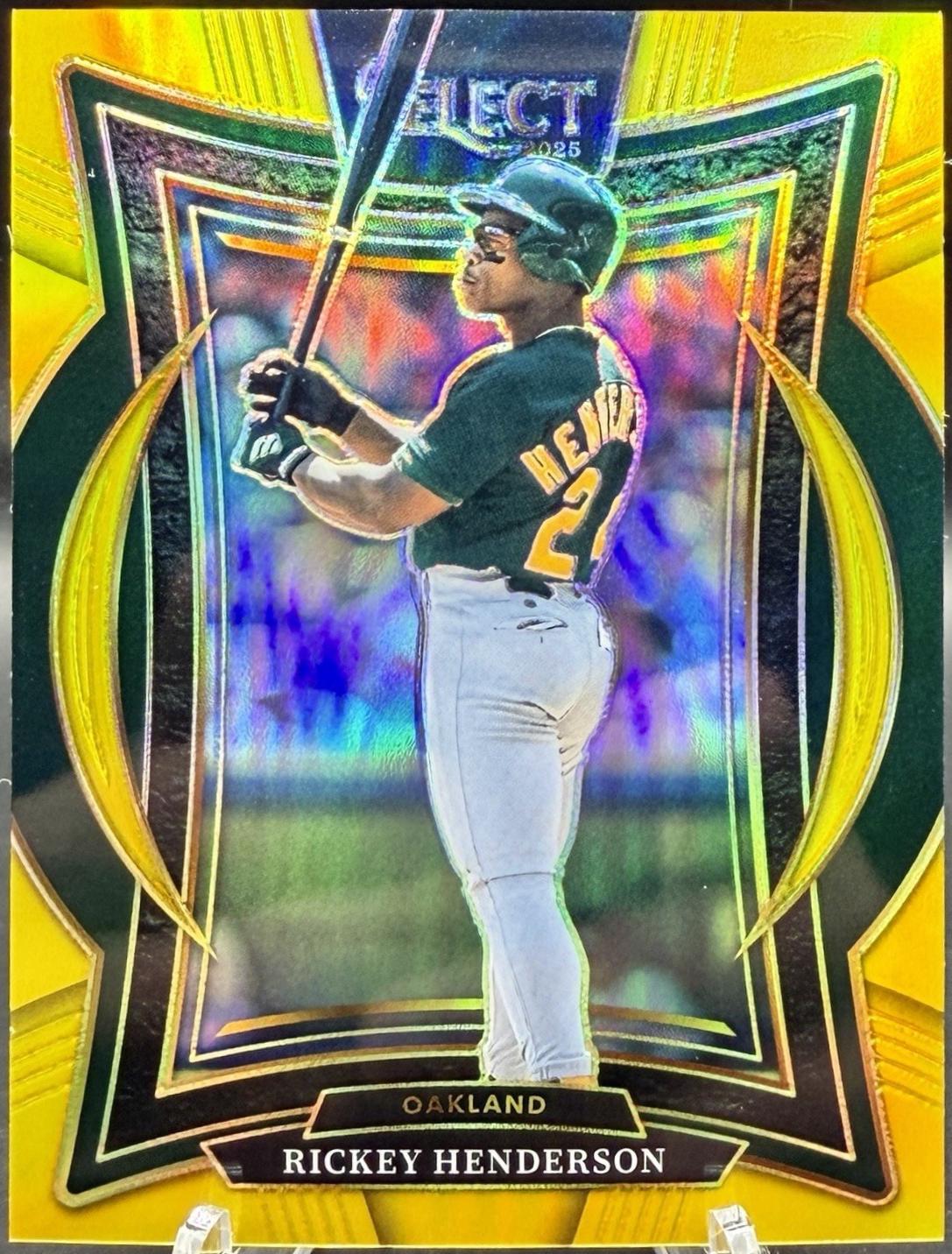 Rickey Henderson [Gold] #3