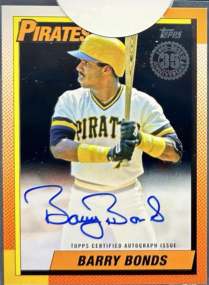 Barry Bonds [Black] #90A-BBO2