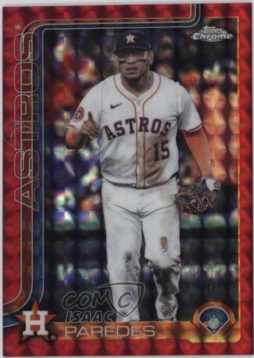 Isaac Paredes [Red Geometric Refractor] #USC29
