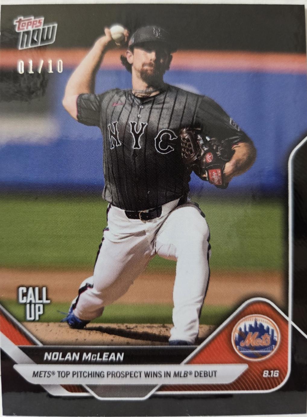 Nolan McLean [Black Foil] #559