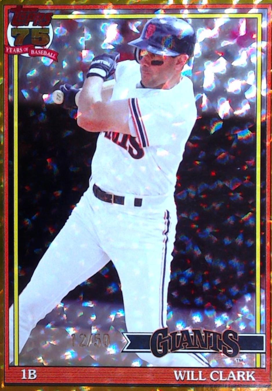 Will Clark [Gold Crackleboard Foil] #T91-11