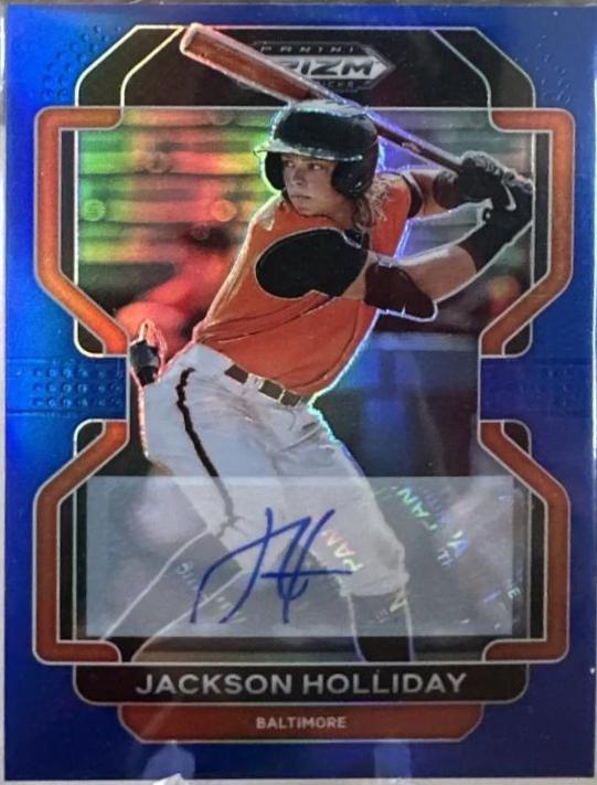 Jackson Holliday [Blue Autograph] #PDP1