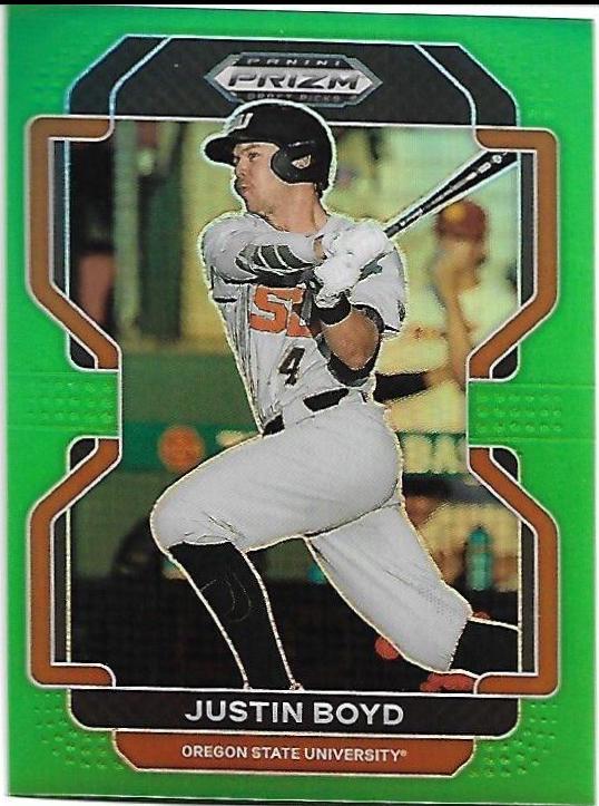 Justin Boyd [Lime Green] #PDP73