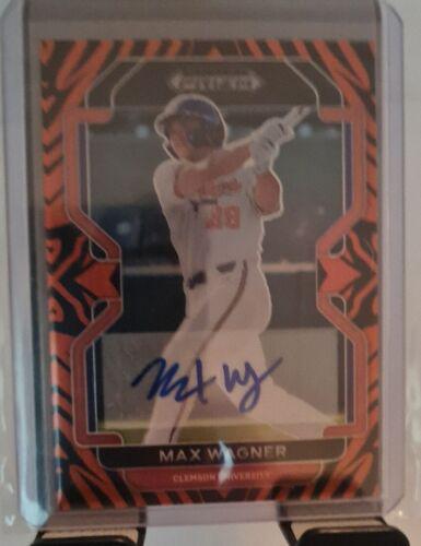 Max Wagner [Tiger Stripes Autograph] #PDP42