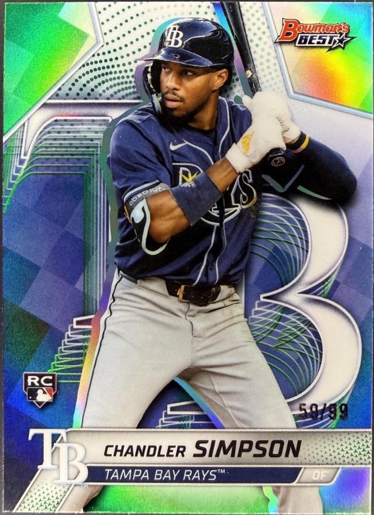 Chandler Simpson [Green Refractor] #66