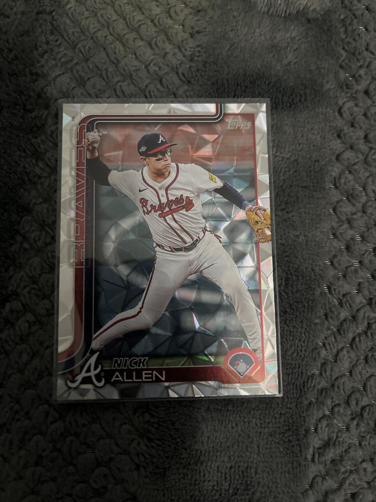 Nick Allen [Silver Crackle Foil] #US106