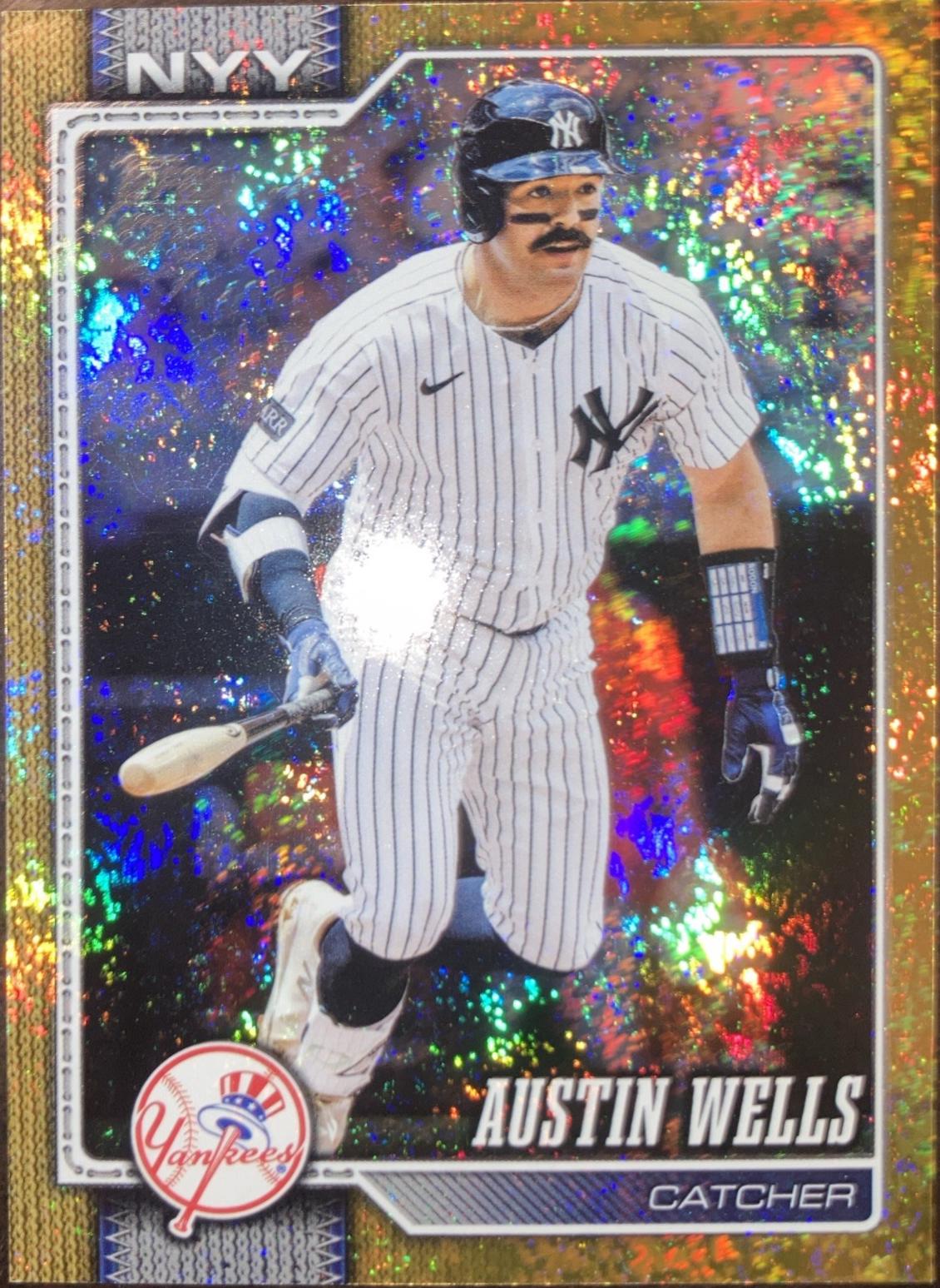 Austin Wells [Gold Sandglitter] #220