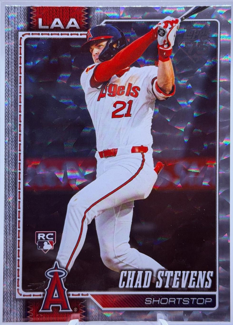 Chad Stevens [Silver Crackleboard] #232