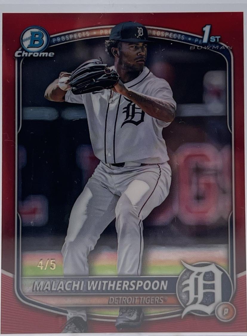 Malachi Witherspoon [Red Refractor] #BDC-172