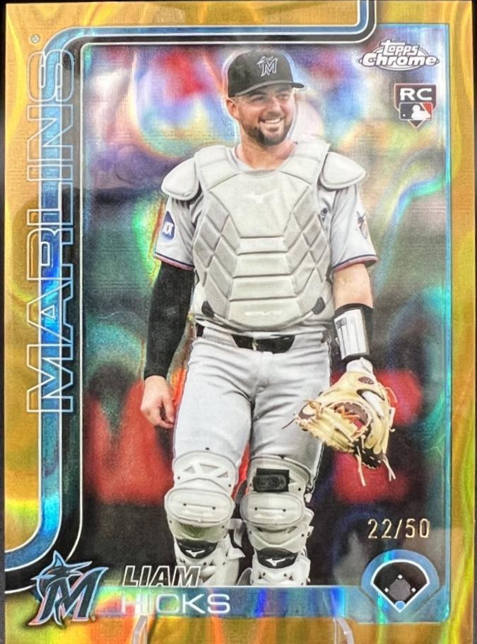 Liam Hicks [Gold Lava Refractor] #USC86