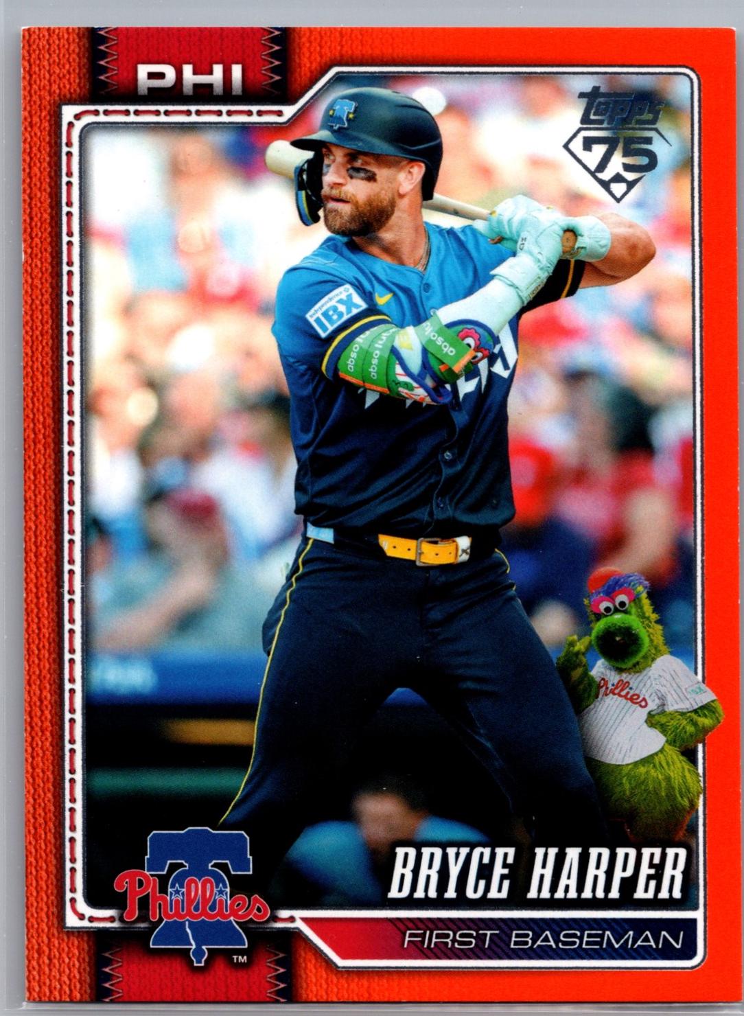 Bryce Harper [Orange Hidden Mascot] #250