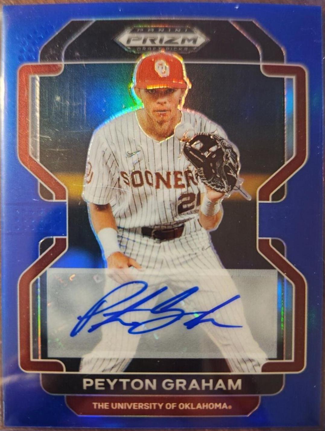 Peyton Graham [Blue Autograph] #PDP51