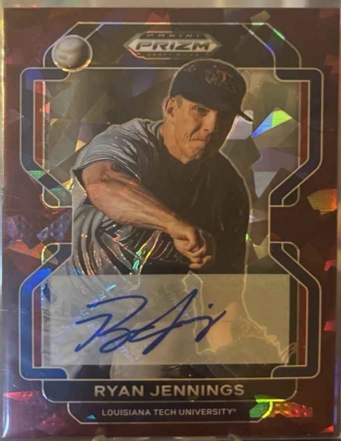 Ryan Jennings [Burgundy Ice Autograph] #PDP128
