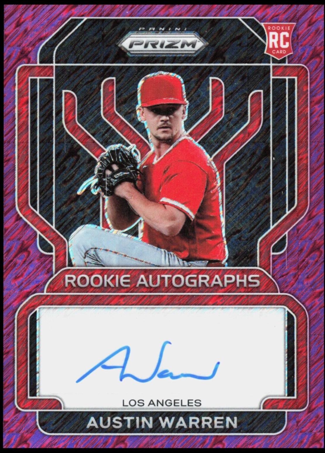 Austin Warren [Purple Shimmer Prizm] #RA-AU