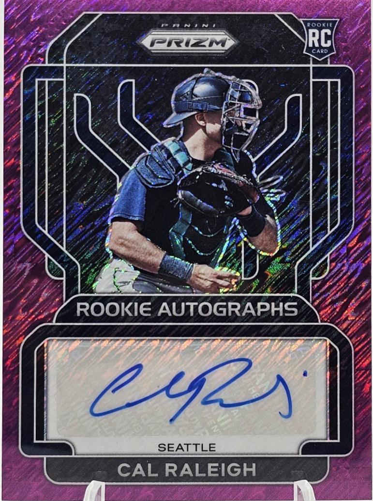 Cal Raleigh [Purple Shimmer Prizm] #RA-CR