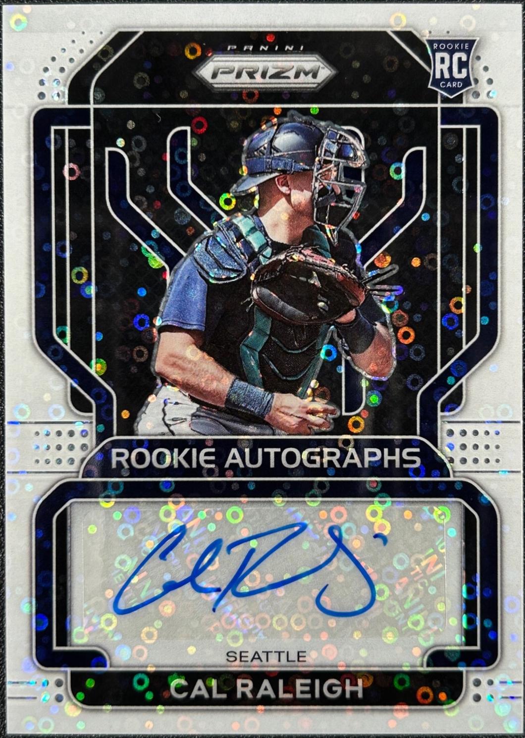 Cal Raleigh [White Donut Circles Prizm] #RA-CR