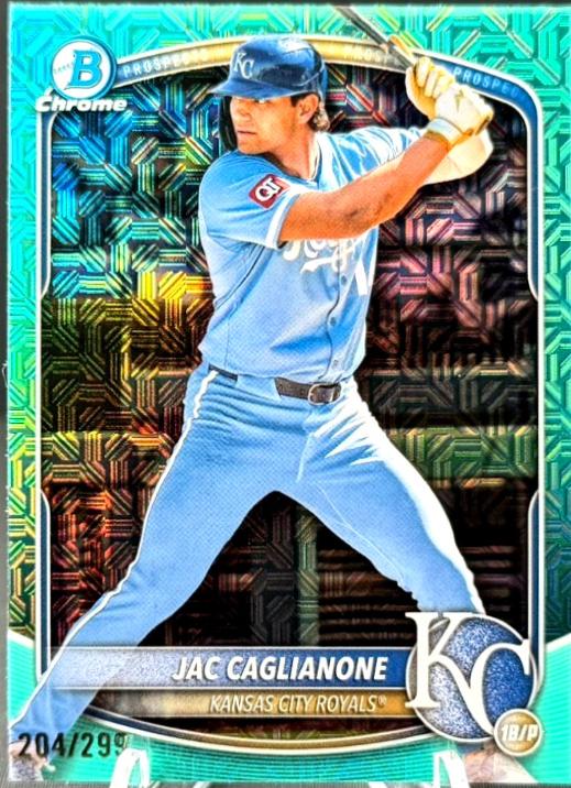 Jac Caglianone [Aqua Mega Refractor] #BCP-154