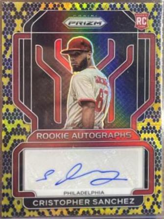 Cristopher Sanchez [Snake Skin Prizm] #RA-SZ