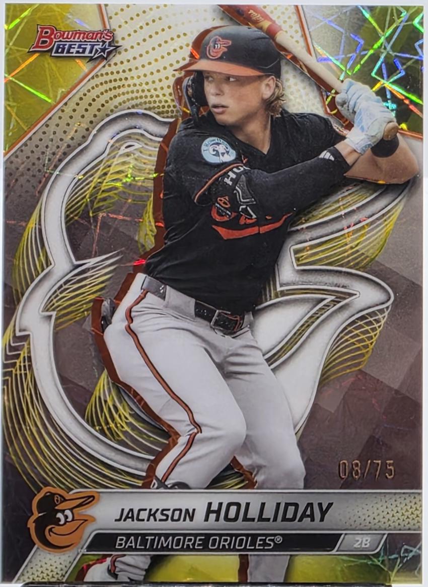 Jackson Holliday [Yellow Lazer Refractor] #32