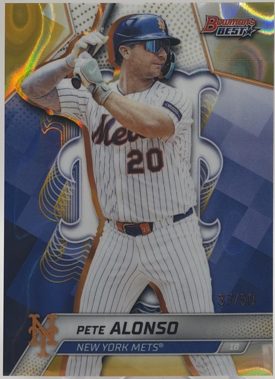 Pete Alonso [Gold Lava Refractor] #51