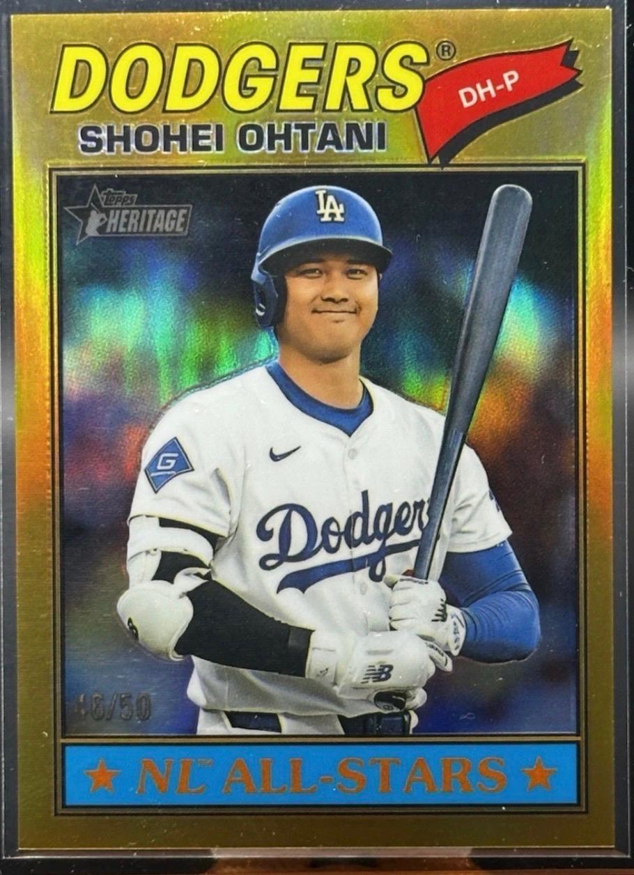 Shohei Ohtani [Gold Bordered Chrome] #290