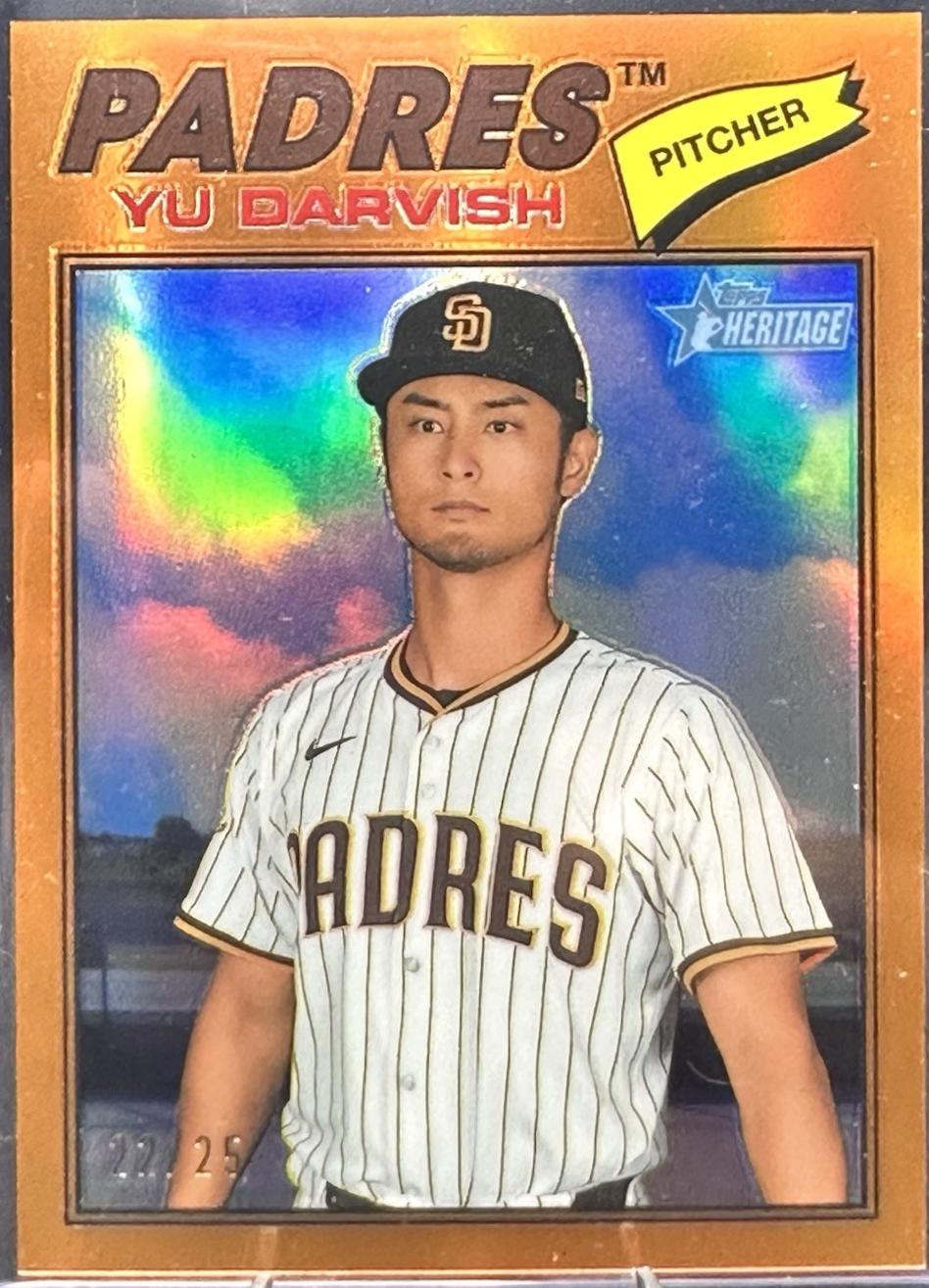 Yu Darvish [Orange Bordered Chrome] #120