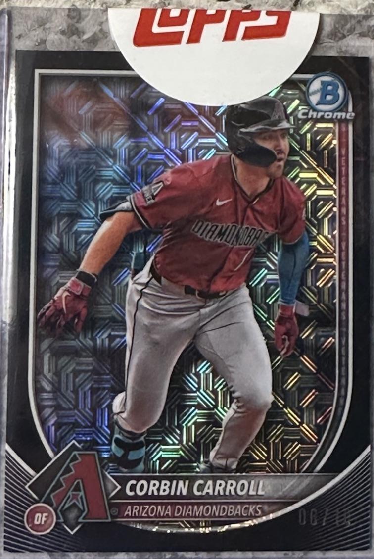 Corbin Carroll [Black Mojo Refractor] #85