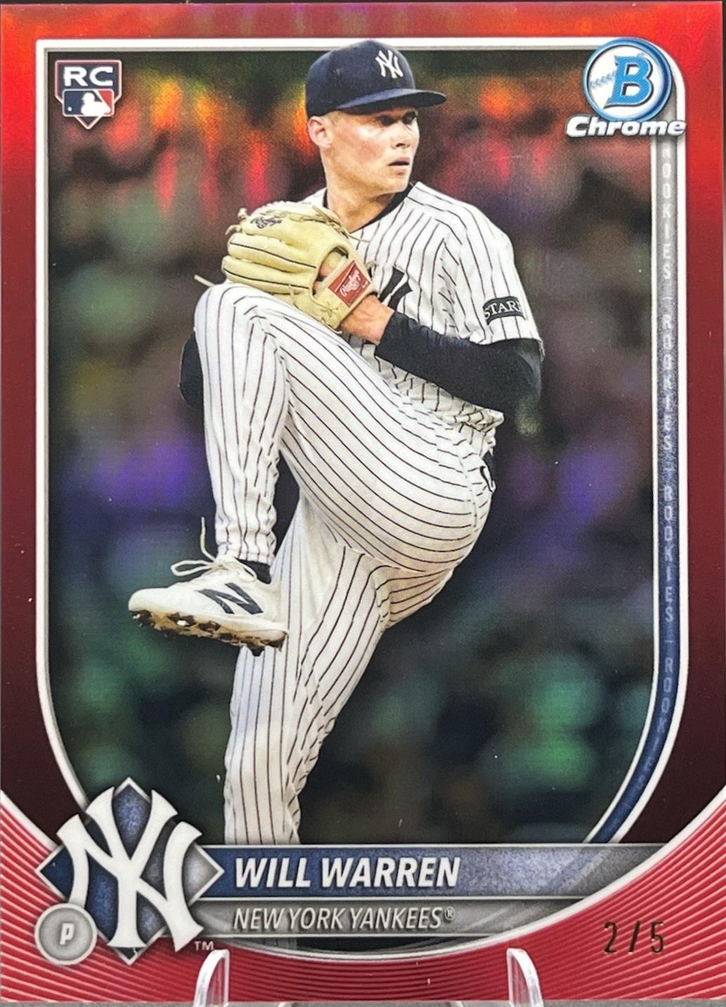 Will Warren [Red Mojo Refractor] #79