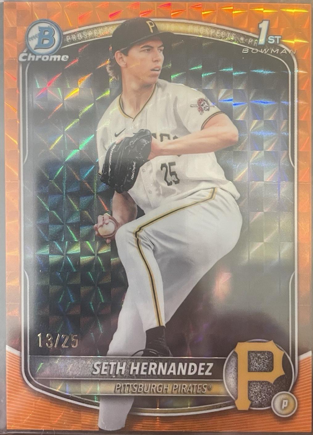 Seth Hernandez [Orange Geometric] #BDC-25