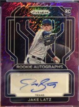 Jake Latz [Purple Shimmer Prizm] #RA-LZ