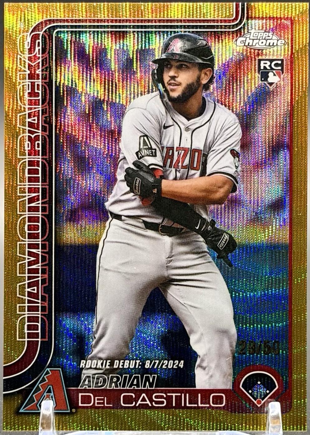 Adrian Del Castillo [Gold Wave Refractor] #USC92