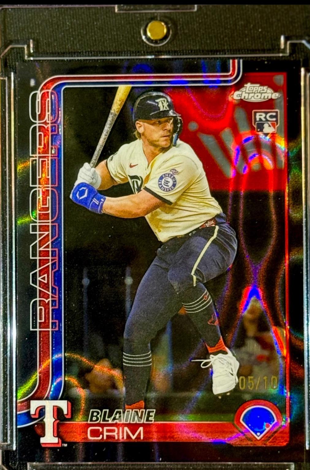 Blaine Crim [Black Lava Refractor] #USC83
