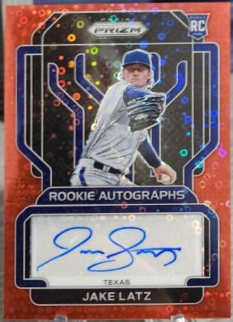 Jake Latz [Red Donut Circles Prizm] #RA-LZ