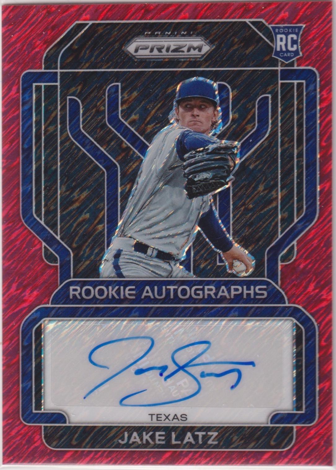 Jake Latz [Red Shimmer Prizm] #RA-LZ