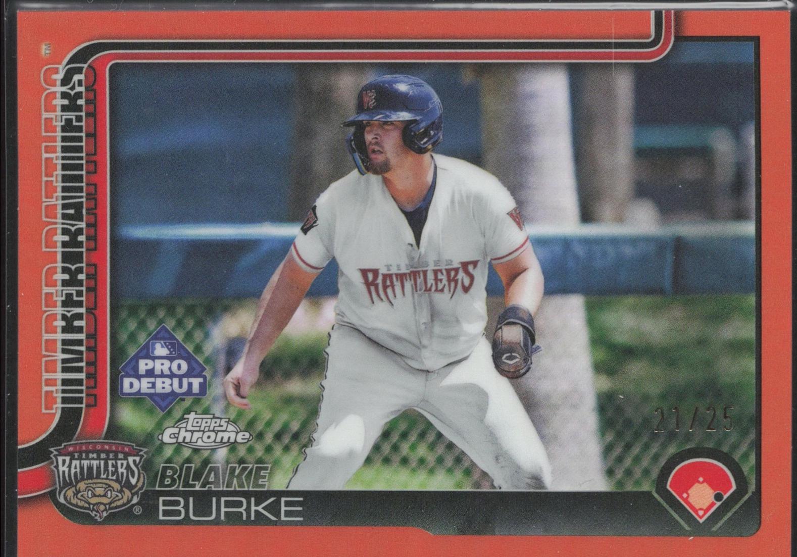 Blake Burke [Orange Refractor] #PDC-178