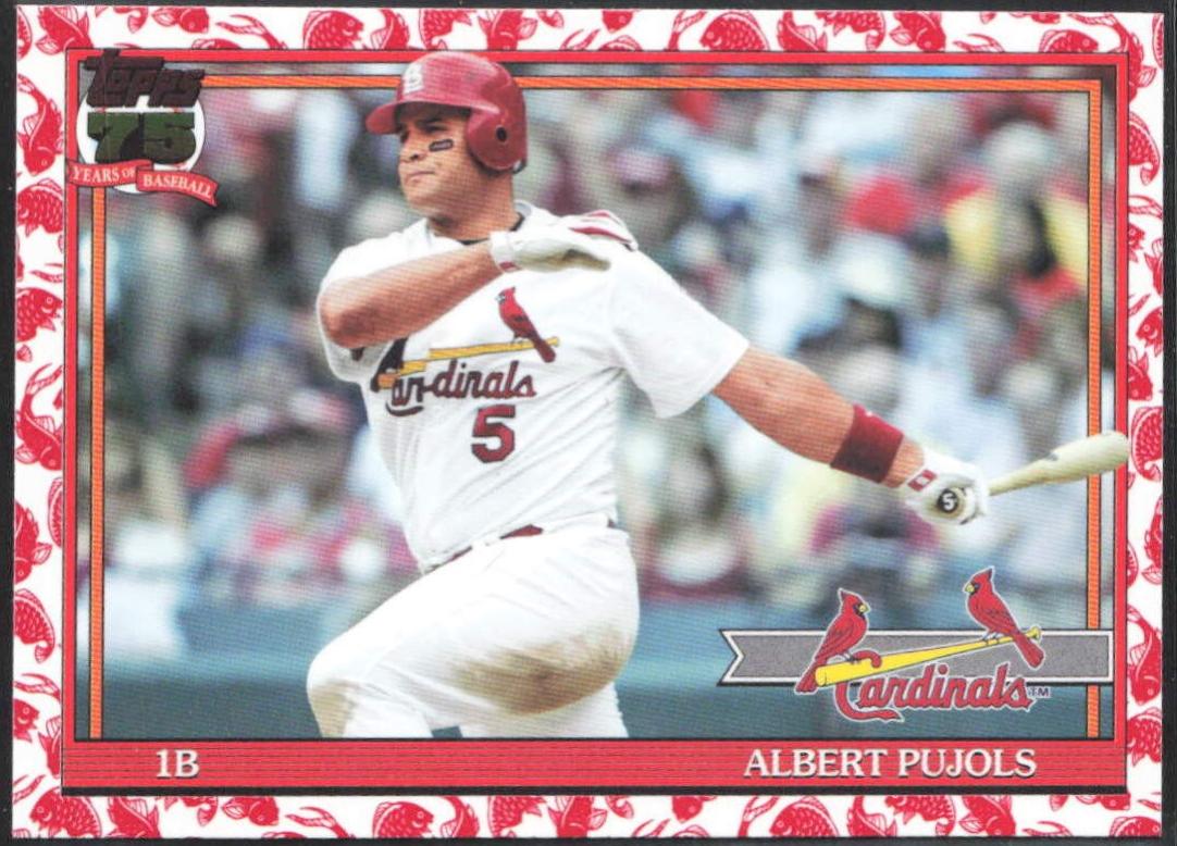 Albert Pujols [Koi Fish] #T91-43