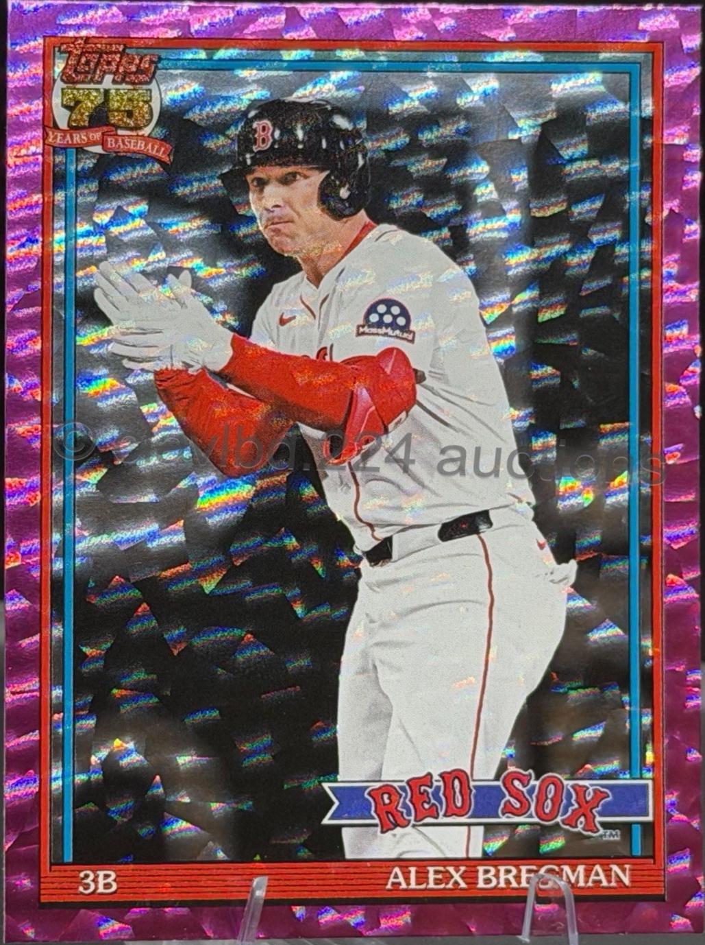 Alex Bregman [Pink Crackleboard Foil] #T91-70