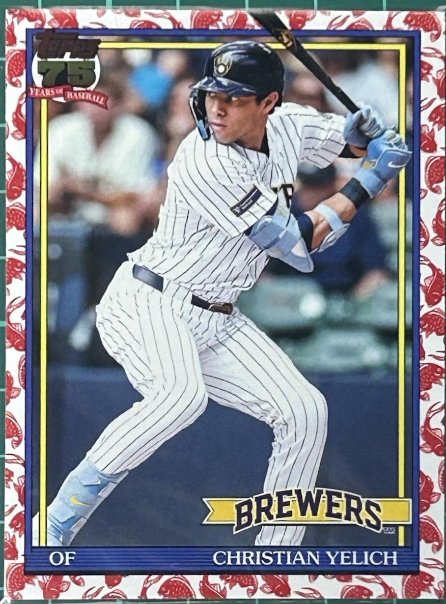Christian Yelich [Koi Fish] #T91-83