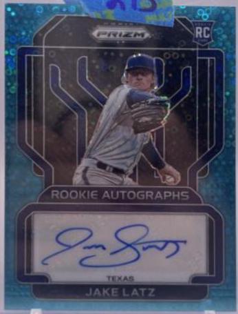 Jake Latz [Teal Donut Circles Prizm] #RA-LZ