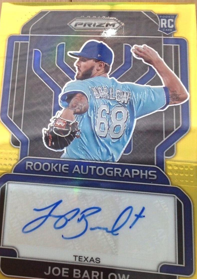 Joe Barlow [Gold Prizm] #RA-BW