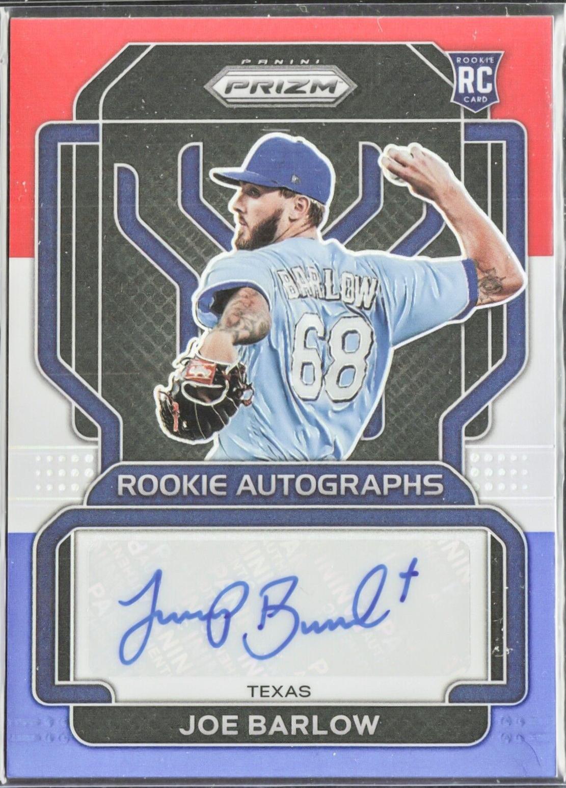 Joe Barlow [Red, White, and Blue Prizm] #RA-BW