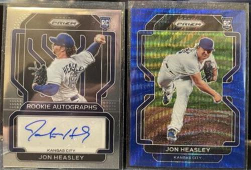 Jon Heasley [Blue Wave Prizm] #RA-JH