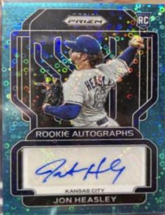 Jon Heasley [Teal Donut Circles Prizm] #RA-JH