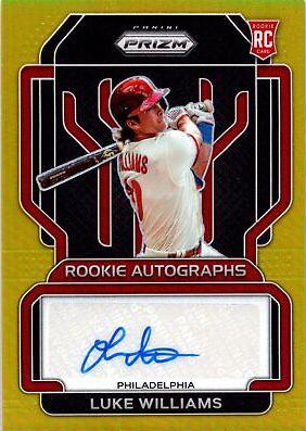 Luke Williams [Gold Prizm] #RA-LW