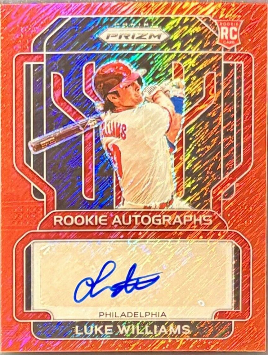 Luke Williams [Red Shimmer Prizm] #RA-LW